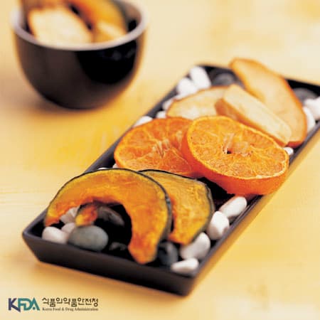 야채 과일 돌구이