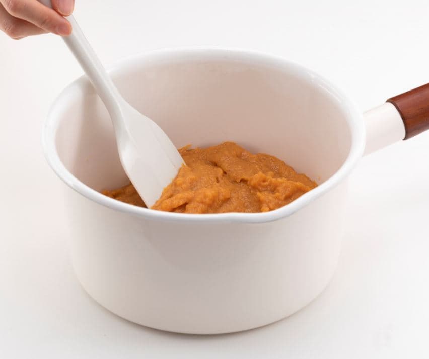 홍시잼 식빵 조리 과정 1