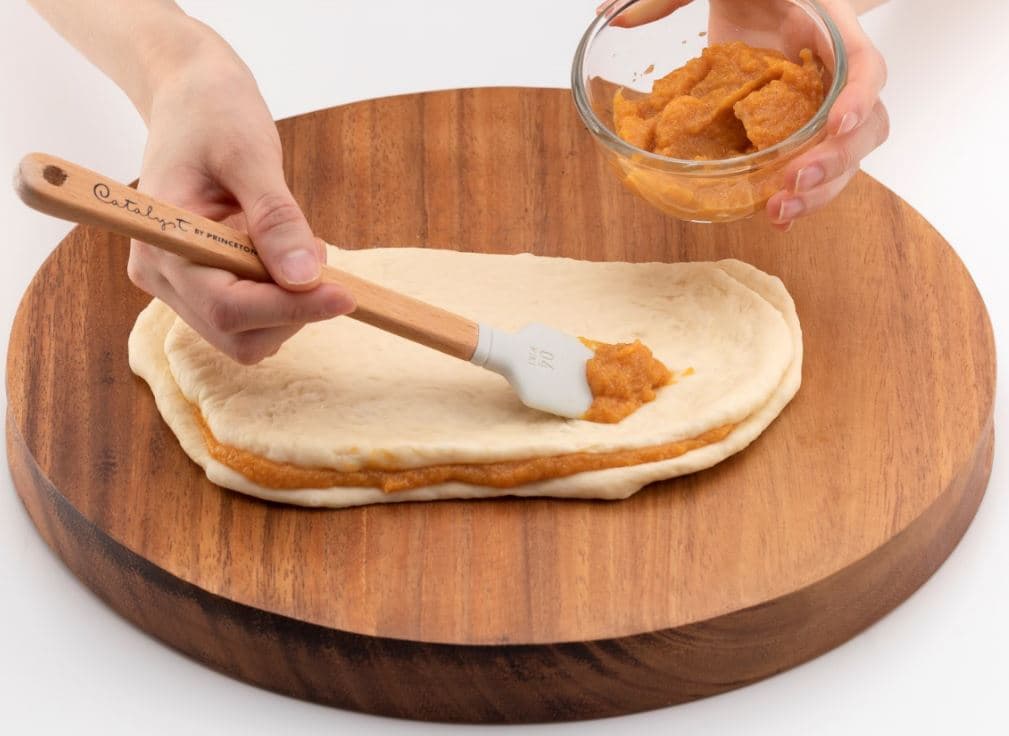 홍시잼 식빵 조리 과정 5