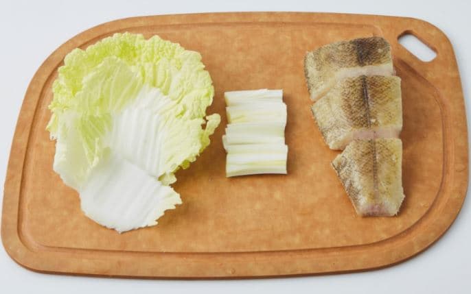 찹쌀 흰살 생선찜 조리 과정 1