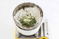 부추 콩가루 찜 조리 과정 2