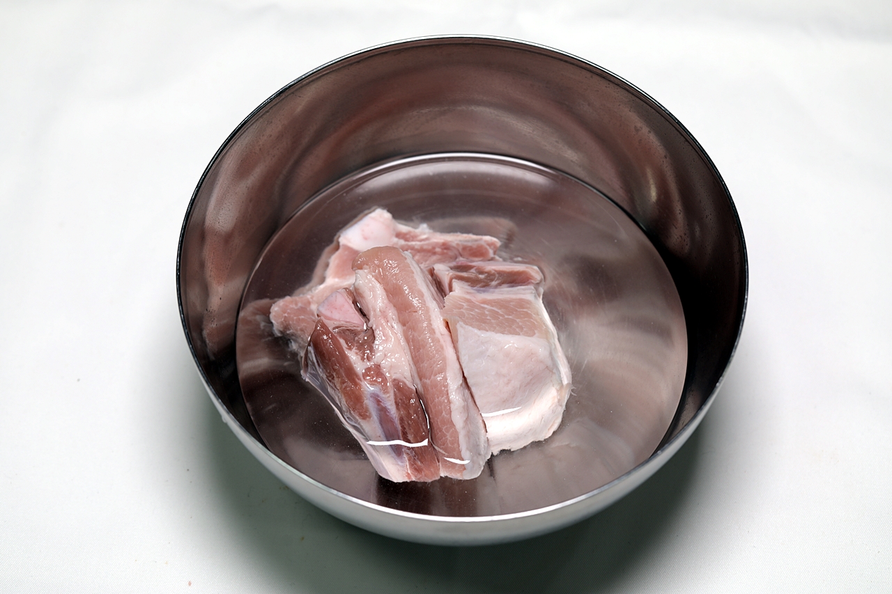 돼지갈비 볶음 조리 과정 1