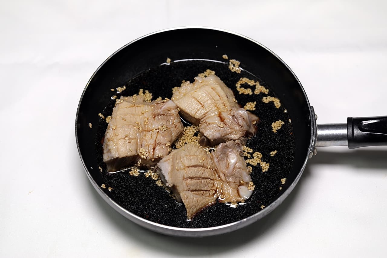 돼지갈비 볶음 조리 과정 4