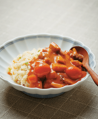 토마토카레 채소볶음밥