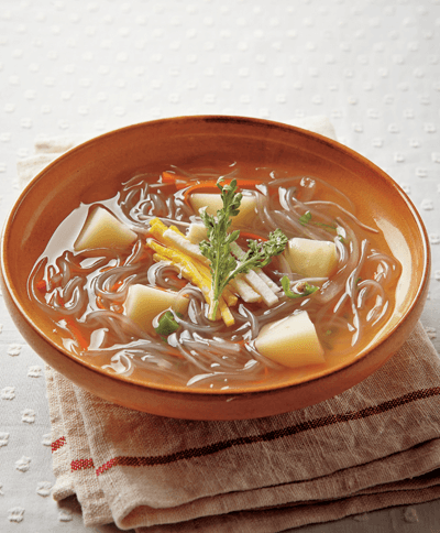 황태포당면국수