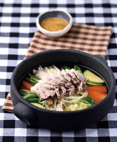 돼지수육맑은전골