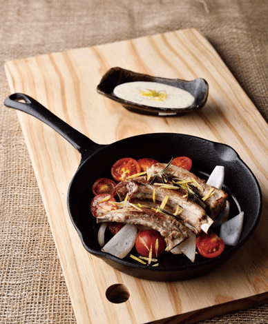 쪽갈비구이