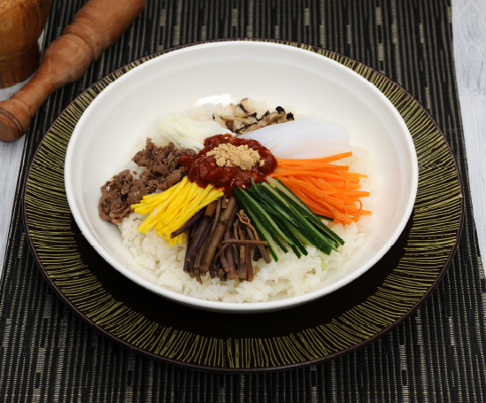 콩가루비빔밥