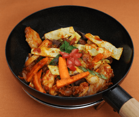 토마토소스닭갈비