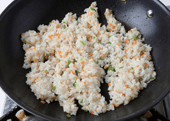 토마토카레 채소볶음밥 조리 과정 3