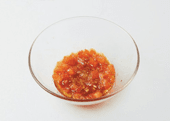 토마토샐러드라면 조리 과정 1
