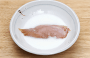 크림닭 조리 과정 1