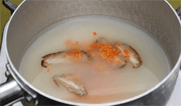 홍합죽 조리 과정 6