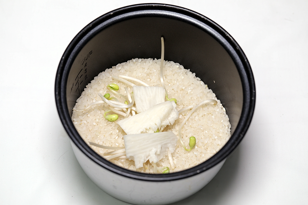 죽순콩나물밥 조리 과정 4