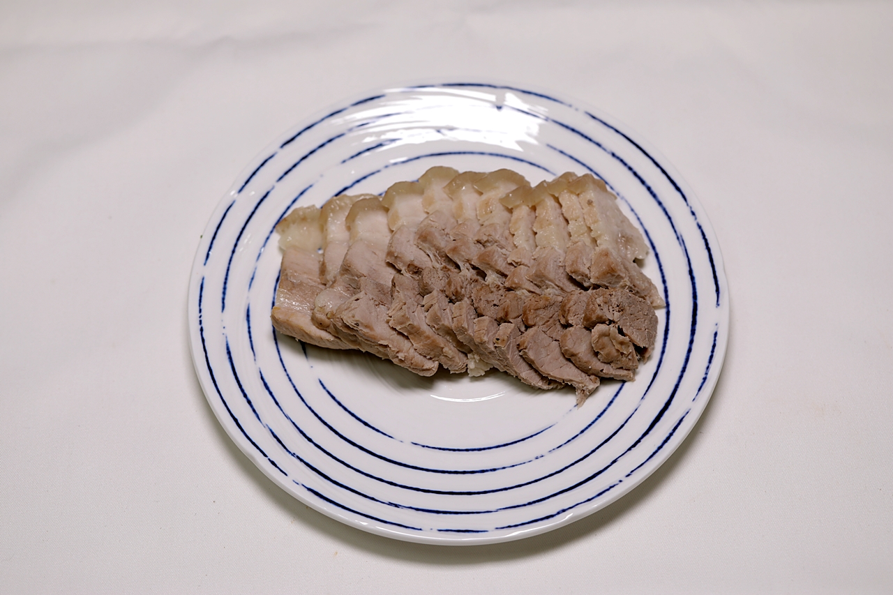 돼지고기 수육 부추부침 조리 과정 4