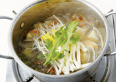 황태포당면국수 조리 과정 6