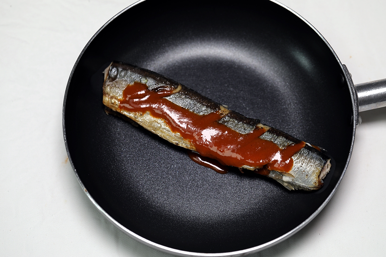 꽁치 양념구이 조리 과정 5
